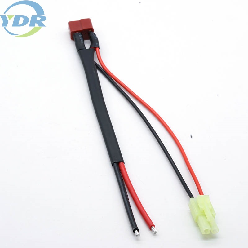 T terminatio cum UL3135 16AWG silicone filum altilium cable connectens